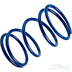 Zentralfeder, Druckfeder Kupplung hinten, Top Racing +57%, blau, Honda / Gilera / Kymco / Peugeot / Piaggio