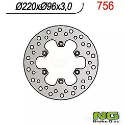 Bremsenscheibe NG 756
