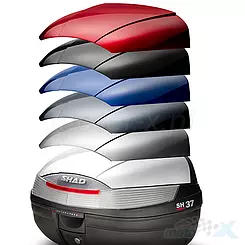 Shad SH37 Topcase-Abdeckung Silber