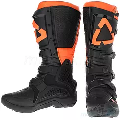 Motorradstiefel Cross LEATT 4.5 ORANGE