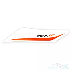 Aufkleber für rechte hintere Abdeckung 72BH00 QJMotor TRX 125