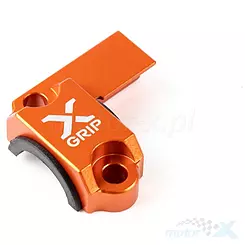 Klemme, Brembo Kupplungsgeberzylinder Verstärkung, X-GRIP Anti Break, orange, Beta / KTM / Husqvarna