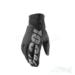Offroad-Motorradhandschuhe, schwarz, 100 Percent (100%) Hydromatic Brisker