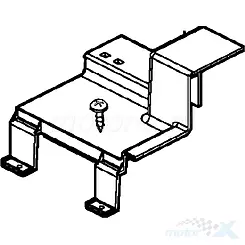 Kymco Mxer Batterie-Abdeckung
