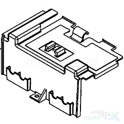 Kymco AK 550 Euro 4 Batterie-Abdeckung