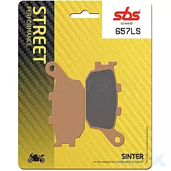 Gesinterte Bremsbeläge SBS Sinter Street 657LS