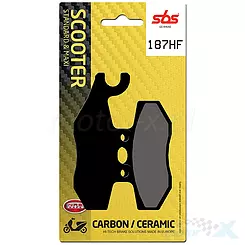Keramik Bremsbeläge SBS Ceramic Street 187HF