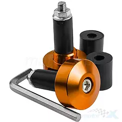 Lenkergriffe 13mm / 17.5mm orange 2 Stück
