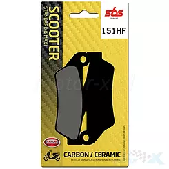 Keramikbremsbeläge SBS Ceramic Street 151HF