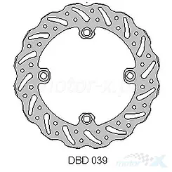 Bremsscheibe, hinten, wave, Delta Braking DBD039 (NG263)