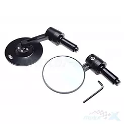 Lenkerendspiegel, Metall, 2 Stück, HEBE CNC