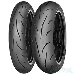 Mitas 110/70ZR17 SPORT FORCE+ (54W) TL Motorradreifen für Straße, Vorder- und Hinterrad