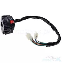 Linker Kombischalter, 2 Stecker 4 und 8 Pins, 12 Kabel, ATV 150 AUTOMAT