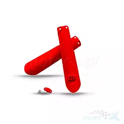 Rote Stoßdämpferschutzhüllen UFO Plast Gas Gas MC / MC-F/ EC / EC-F / EX / EX-F