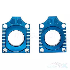 Hinterachsspannvorrichtung mit Schraube, blau, Accel AB02BL, Yamaha