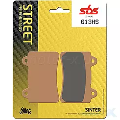 Gesinterte Bremsbeläge SBS Sinter Street 613HS