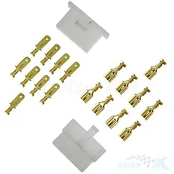 Elektrostecker, Verbinder, 8-polig 1/4", alter Typ, ELECTROSPORT ES135