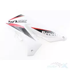 Linke vordere Seitenverkleidung, Weiß 022Z, Benelli BN 125 Euro 4 2020