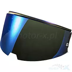LS2 FF901 Helmvisier Verspiegelt Blau