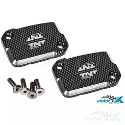 TNT Bremszylinder-Abdeckungen, carbon, Benelli / MBK Nitro / Yamaha Aerox