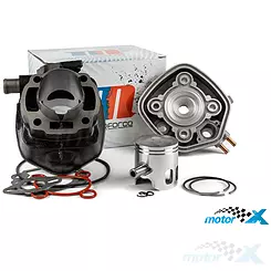 Zylinder komplett mit Kopf Motoforce Racing 70cc, Minarelli LC