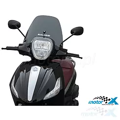 Windschutzscheibe Malossi Sport, getönt, Piaggio Beverly 300 10 / Beverly Sport Touring 350