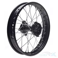 Hinterrad 1.85-14 für Pit Bike Honda CRF50 Schwarz