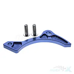 Motorgehäusedeckel, blau, Accel CS07BL SUZUKI RMZ 450 '05-'16