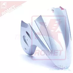 Vorderer Kotflügel silber GRANDE/10-1