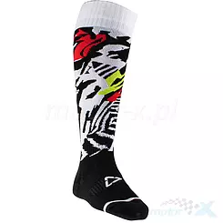 Motorradsocken, kniehoch, LEATT ZEBRA, 38-42