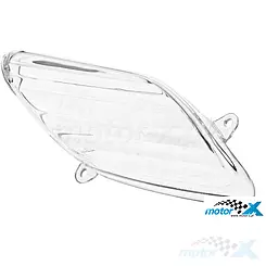 Rechter vorderer Blinkerlampenschirm, weiß, Aprilia SR 50 R / SR 50 R Factory (E)