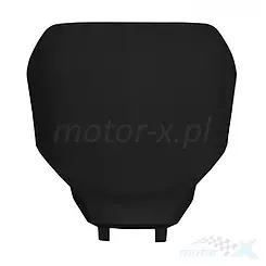 Startnummerntafel, schwarz, UFO Plast YA04894001