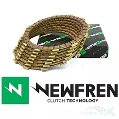 Kupplungsscheiben 5 Stück, Newfren F1750A (EBS4438), Kawasaki KX 60 / 65 83-02, Suzuki RM 60 / 65 03-06