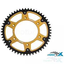 Hinterradkettenrad Supersprox Stealth 520, gold, 47Z (Honda / HM)