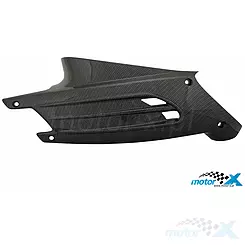 Linke Motorabdeckung STR8, Carbon, Peugeot Speedfight II