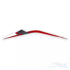 Tankpad-Aufkleber groß links rot QJMotor SRT 550 X