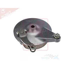 Ankerplatte Hinterrad mit Bremsbacken. Romet ZK 125 FX