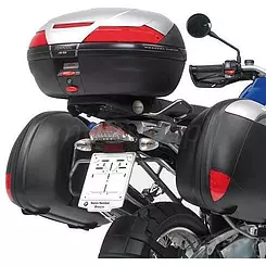 Gepäckträger Mittelträger Kappa BMW R 1200GS mit Monokey-Platte (anstelle des Originalträgers)