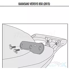 Adapter Seitenständer Kappa 4114KITK, Kawasaki Versys 650