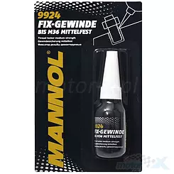 Gewindekleber, blau, mittel Mannol 9924 Fix Gewinde Mittelfest 10ml