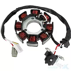 Stator Zündspule, Lichtmaschinenstator, Barton Travel 125