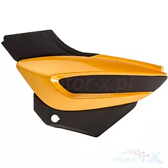 Linke Seitenabdeckung Orange-Schwarz Junak 901 / Junak 122 / Barton Sprint 1