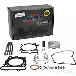 Reparaturset Oberer Motorblock, Kolben 76,95 mm, Kopfdichtungen, Zahnriemen, Vertex VTKTC24122A