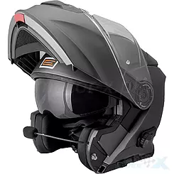 Klapphelm mit Gegensprechanlage, Origine Delta Solid + BT, Matt Titan