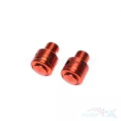 Spiegellochstopfen, Rechtsgewinde + Rechtsgewinde M10x1.25mm, Orange