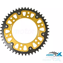 Hinterrad-Kettenrad Supersprox Stealth 530, gold, 47z, Yamaha FZS 600 Fazer, FZR/YZF 600-750, FJ 1100-