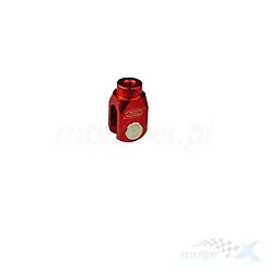 Bremszylinder-Spitzenstück hinten, rot, Scar Racing BC301R