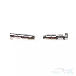 Männlicher 3,5-mm-Klinke-Stecker, einzeln, rund