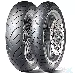 Scooter-Reifen Dunlop 90/90-10 SCOOTSMART 50J TL vorne/hinten