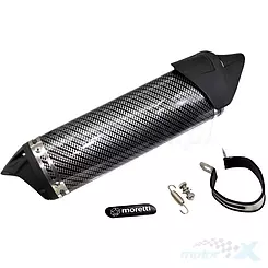 Schalldämpfer, Universal-Auspuff, Moretti Parts ALU06